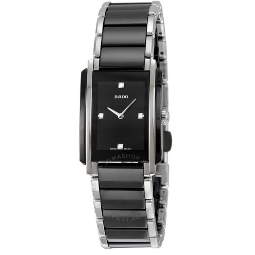 Rado Integral Ceramic and SS Women’s with Diamonds